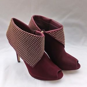 Michael kors Gold Studded Ankle Boots.